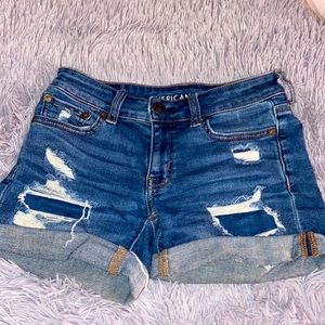 American Eagle jean shorts